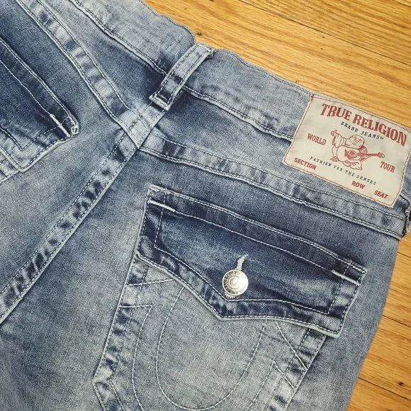 True Religion Geno Relaxed Slim Jeans W33 | 33"x33" | NWT - Picture 5 of 6